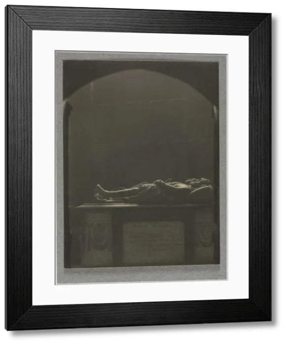 Framed Print : Westminster Abbey, Tomb of Sir Georges Villiers (d. 1605), c. 1900. Creator: Frederick H