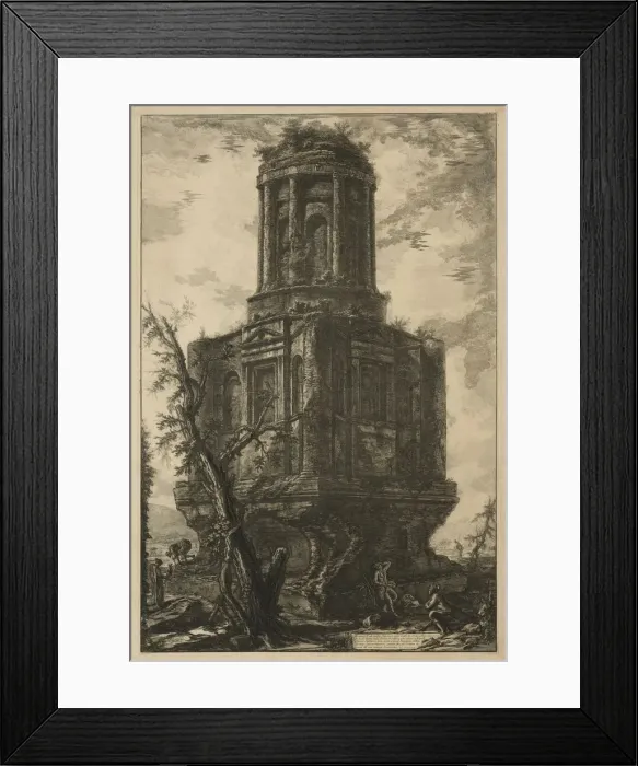 Framed Print : Views of Rome: The Tomb, called La Connocchia, 1776. Creator: Giovanni Battista Piranesi (Italian Framed Print : Views of Rome: The Tomb, called La Connocchia, 1776. Creator: Giovanni Battista Piranesi (Italian