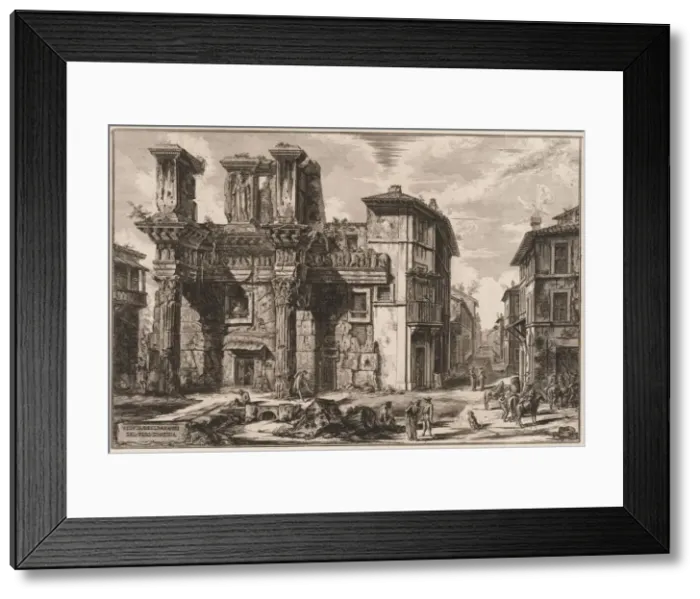 Framed Print : Views of Rome: Forum of Nerva. Creator: Giovanni Battista Piranesi (Italian, 1720-1778) Framed Print : Views of Rome: Forum of Nerva. Creator: Giovanni Battista Piranesi (Italian, 1720-1778)