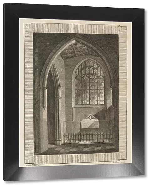 View of St. Edmunds Chapel in the Church of East Dereham... 1804. Creator: William Blake