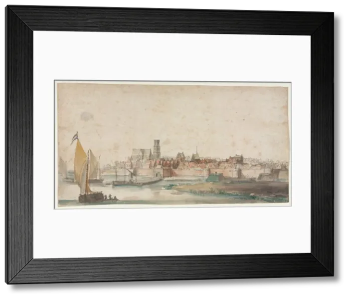 Framed Print : View of St. Geertruidenberg, 1600s. Creator: Unknown Framed Print : View of St. Geertruidenberg, 1600s. Creator: Unknown