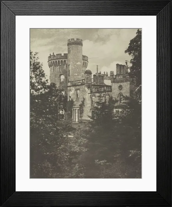 Framed Print : View of Tullichewan Castle, Glasgow. Creator: James Campbell of Strachathro (British, 1790-1876) Framed Print : View of Tullichewan Castle, Glasgow. Creator: James Campbell of Strachathro (British, 1790-1876)