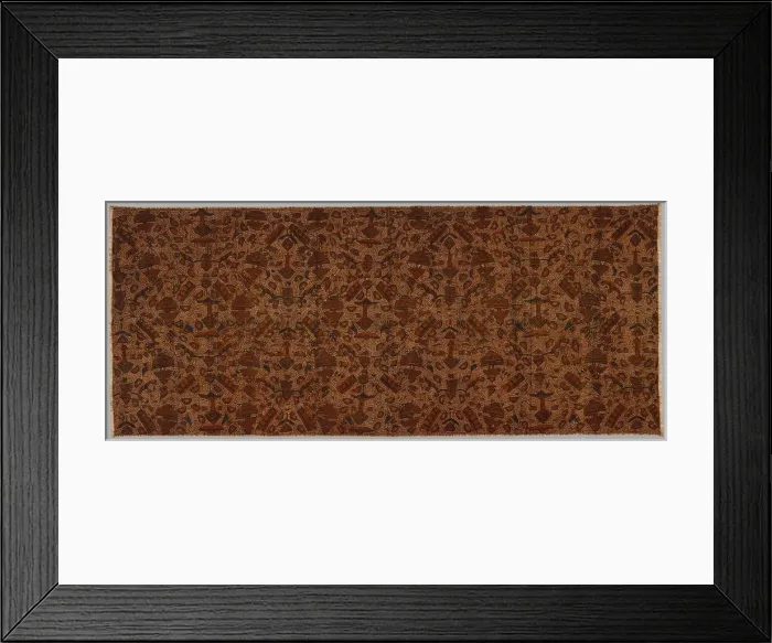 Framed Print : Waist Cloth (Kain Panjeng), 1800s - early 1900s. Creator: Unknown Framed Print : Waist Cloth (Kain Panjeng), 1800s - early 1900s. Creator: Unknown