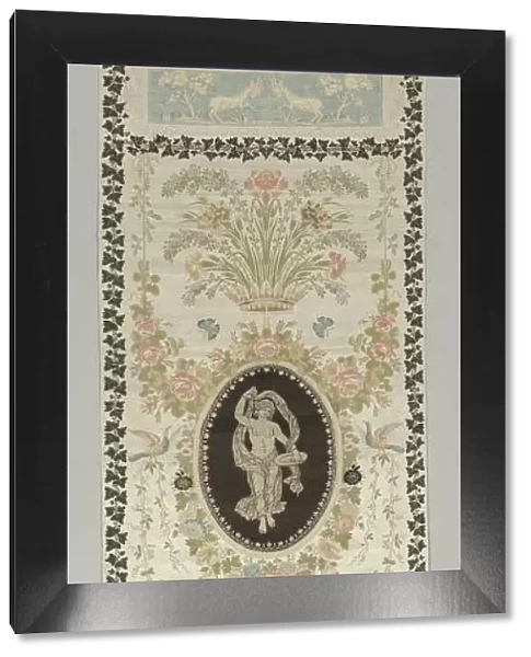 Wall Covering with Classical Figure, late 1700s - early 1800s. Creator: Philippe de Lasalle