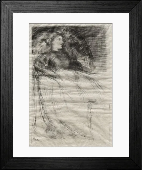 Framed Print : Weary, 1863. Creator: James McNeill Whistler (American, 1834-1903) Framed Print : Weary, 1863. Creator: James McNeill Whistler (American, 1834-1903)