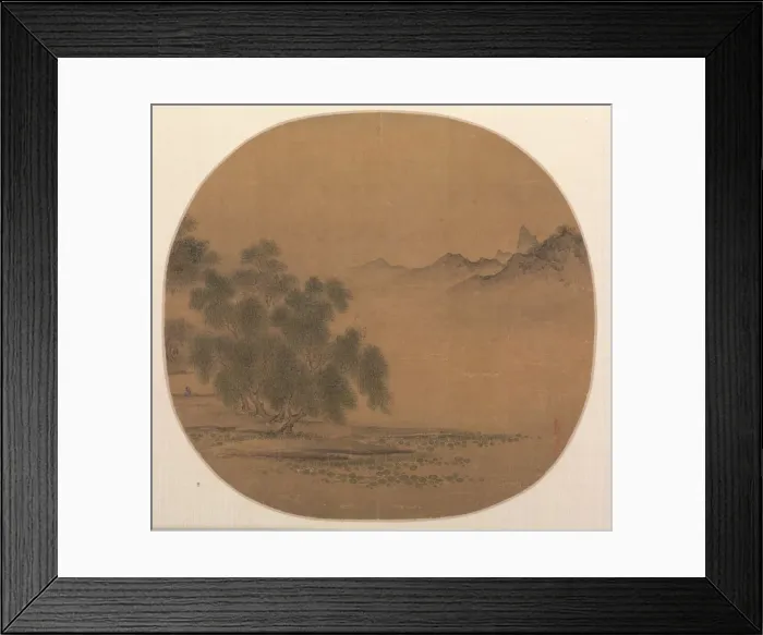 Framed Print : Willows, 12th Century. Creator: Unknown Framed Print : Willows, 12th Century. Creator: Unknown