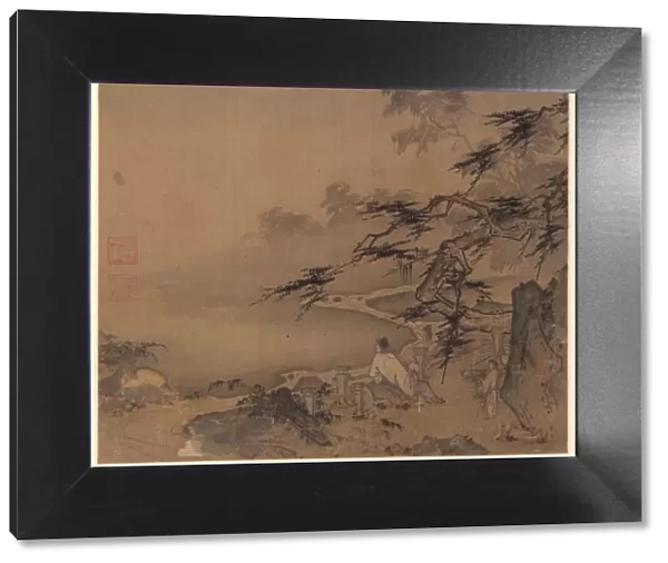 Watching the Deer by a Pine Shaded Stream, 1127-1279. Creator: Ma Yuan (Chinese, c
