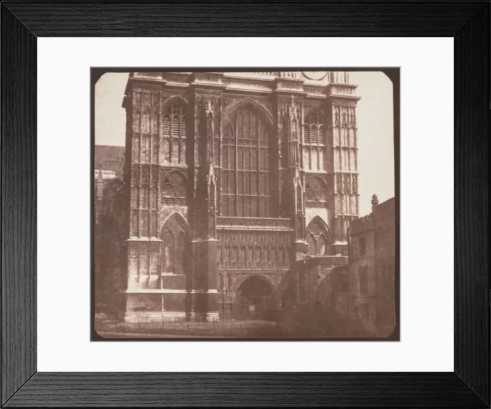 Framed Print : Westminster Abbey, before 1844. Creator: Nicholas Henneman (British, 1813-1898) Framed Print : Westminster Abbey, before 1844. Creator: Nicholas Henneman (British, 1813-1898)