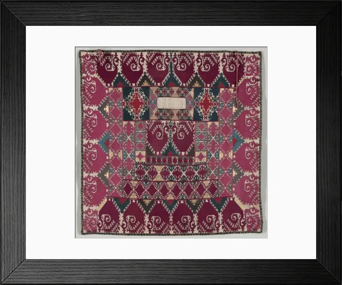 Framed Print : Wedding Veil, 1800s. Creator: Unknown Framed Print : Wedding Veil, 1800s. Creator: Unknown
