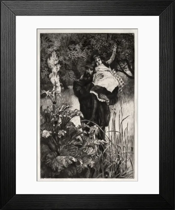 Framed Print : The Widower. Creator: James Tissot (French, 1836-1902) Framed Print : The Widower. Creator: James Tissot (French, 1836-1902)
