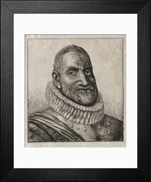 Framed Print : Theodore Agrippa dAubigne, 1862. Creator: Charles Meryon (French, 1821-1868) Framed Print : Theodore Agrippa dAubigne, 1862. Creator: Charles Meryon (French, 1821-1868)