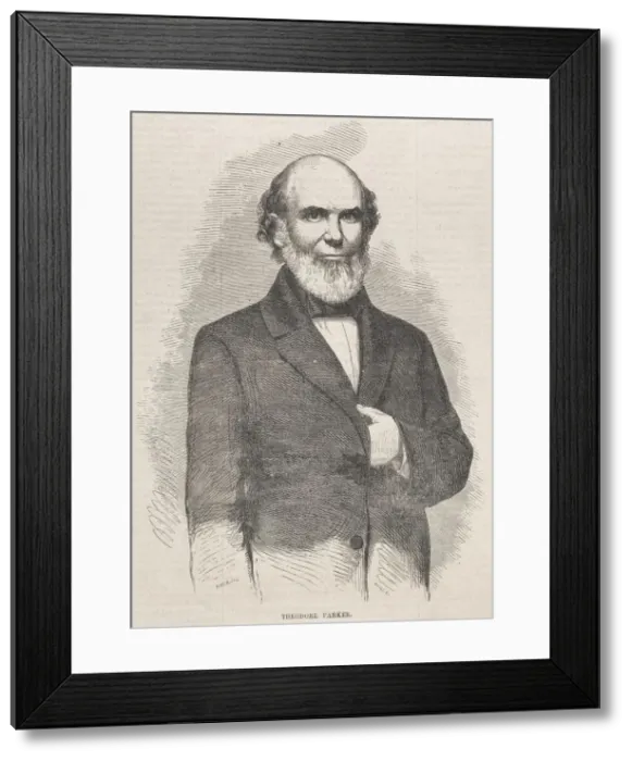Framed Print : Theodore Parker, 1858. Creator: Winslow Homer (American, 1836-1910) Framed Print : Theodore Parker, 1858. Creator: Winslow Homer (American, 1836-1910)
