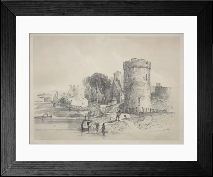 Framed Print : The Water Tower, Chester. Creator: John Skinner Prout (British, 1806-1876) Framed Print : The Water Tower, Chester. Creator: John Skinner Prout (British, 1806-1876)