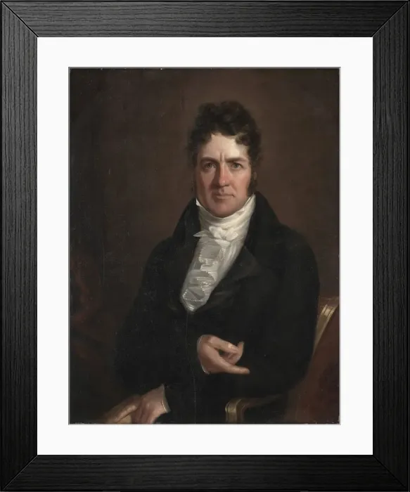Framed Print : Thomas Abthorpe Cooper, c. 1810. Creator: John Wesley Jarvis (American, 1781-1840) Framed Print : Thomas Abthorpe Cooper, c. 1810. Creator: John Wesley Jarvis (American, 1781-1840)