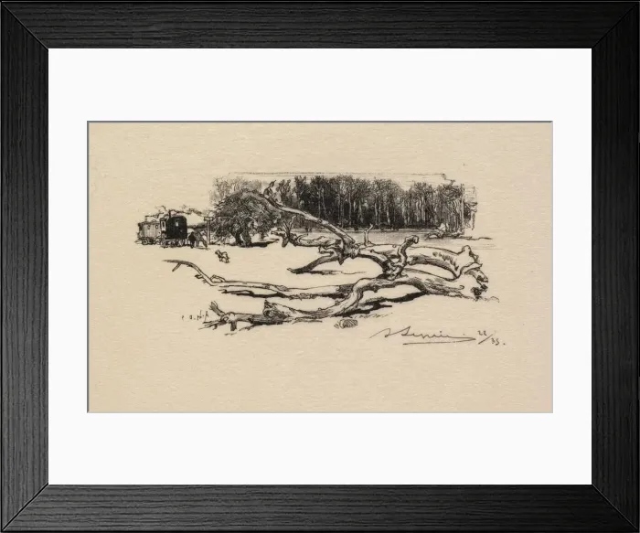 Framed Print : Fontainebleau Forest: Carrefour de lEpine (La Foret de Fontainebleau: Carrefour de lEpine) Framed Print : Fontainebleau Forest: Carrefour de lEpine (La Foret de Fontainebleau: Carrefour de lEpine)