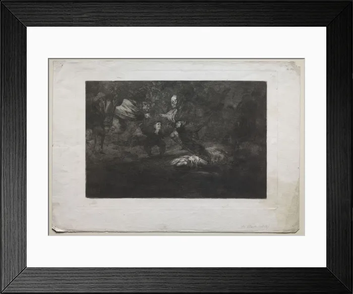 Framed Print : God Creates Them and They Join Up Together. Creator: Francisco de Goya (Spanish, 1746-1828)