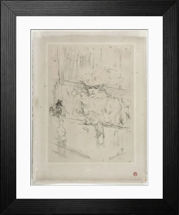 Framed Print : Hanneton. Creator: Henri de Toulouse-Lautrec (French, 1864-1901) Framed Print : Hanneton. Creator: Henri de Toulouse-Lautrec (French, 1864-1901)