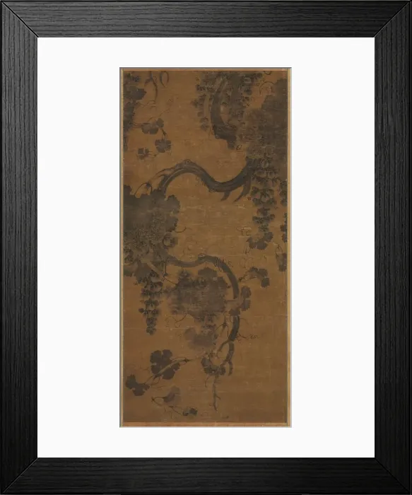 Framed Print : Grapes, 1800s. Creator: Unknown Framed Print : Grapes, 1800s. Creator: Unknown
