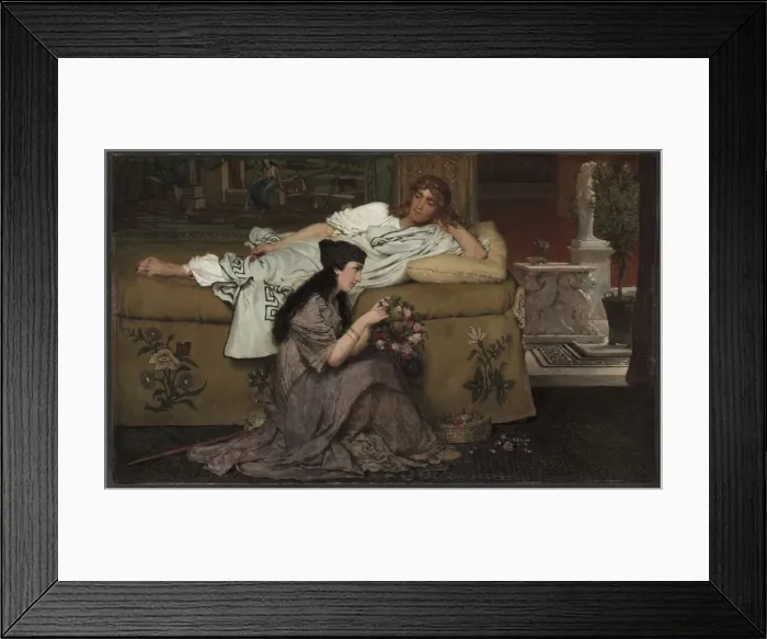 Framed Print : Glaucus and Nydia, 1867. Creator: Lawrence Alma-Tadema (British, 1836-1912) Framed Print : Glaucus and Nydia, 1867. Creator: Lawrence Alma-Tadema (British, 1836-1912)