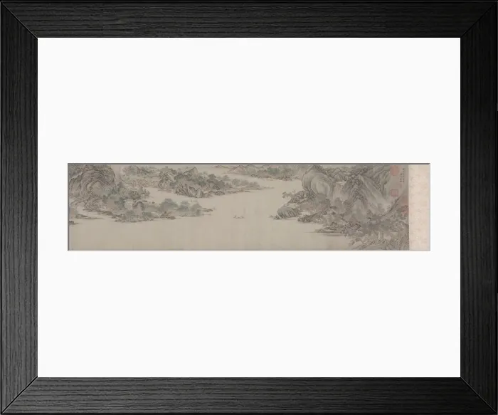 Framed Print : Greeting the Spring, 1600. Creator: Wu Bin (Chinese, active c. 1591-1626) Framed Print : Greeting the Spring, 1600. Creator: Wu Bin (Chinese, active c. 1591-1626)