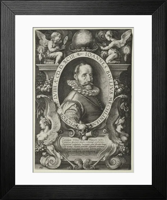 Framed Print : Hans Bol, 1593. Creator: Hendrick Goltzius (Dutch, 1558-1617) Framed Print : Hans Bol, 1593. Creator: Hendrick Goltzius (Dutch, 1558-1617)