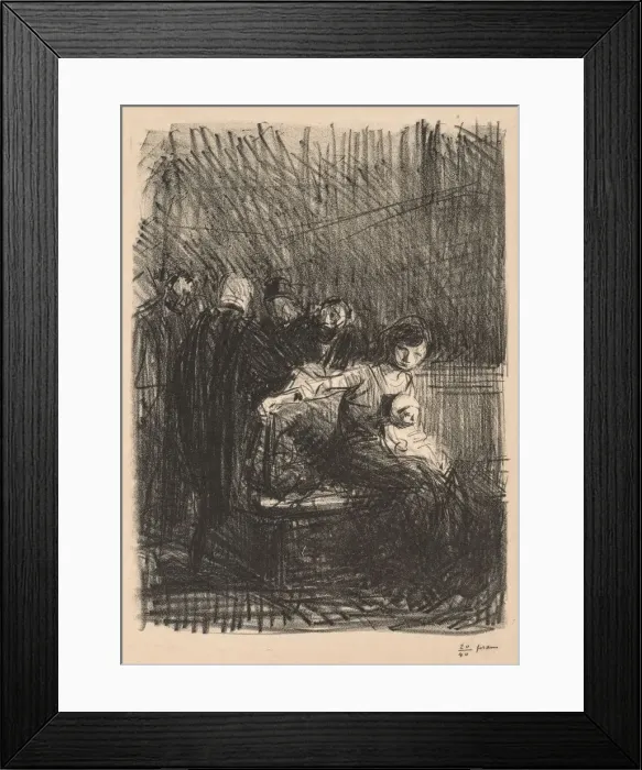 Framed Print : Court Recess. Creator: Jean Louis Forain (French, 1852-1931) Framed Print : Court Recess. Creator: Jean Louis Forain (French, 1852-1931)