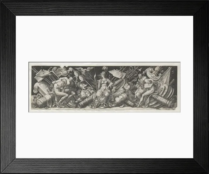 Framed Print : Combats and Triumphs No. 1. Creator: Etienne Delaune (French, 1518 / 19-c. 1583) Framed Print : Combats and Triumphs No. 1. Creator: Etienne Delaune (French, 1518 / 19-c. 1583)