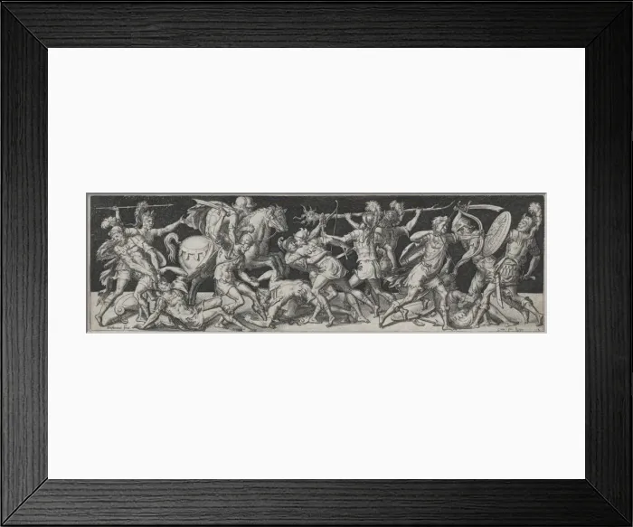 Framed Print : Combats and Triumphs No. 10. Creator: Etienne Delaune (French, 1518 / 19-c. 1583) Framed Print : Combats and Triumphs No. 10. Creator: Etienne Delaune (French, 1518 / 19-c. 1583)