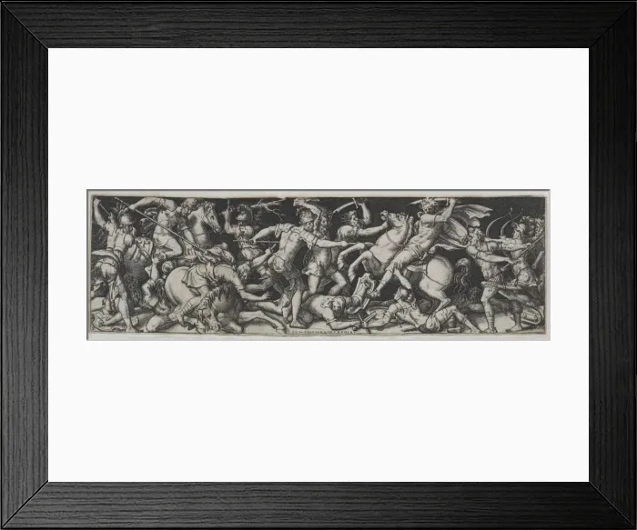 Framed Print : Combats and Triumphs No. 11. Creator: Etienne Delaune (French, 1518 / 19-c. 1583) Framed Print : Combats and Triumphs No. 11. Creator: Etienne Delaune (French, 1518 / 19-c. 1583)