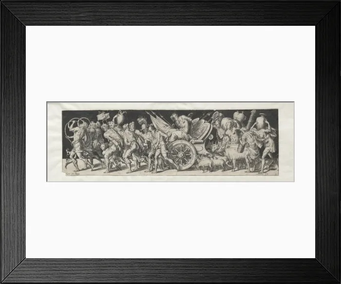 Framed Print : Combats and Triumphs No. 2: Triumphant March. Creator: Etienne Delaune (French, 1518 / 19-c Framed Print : Combats and Triumphs No. 2: Triumphant March. Creator: Etienne Delaune (French, 1518 / 19-c