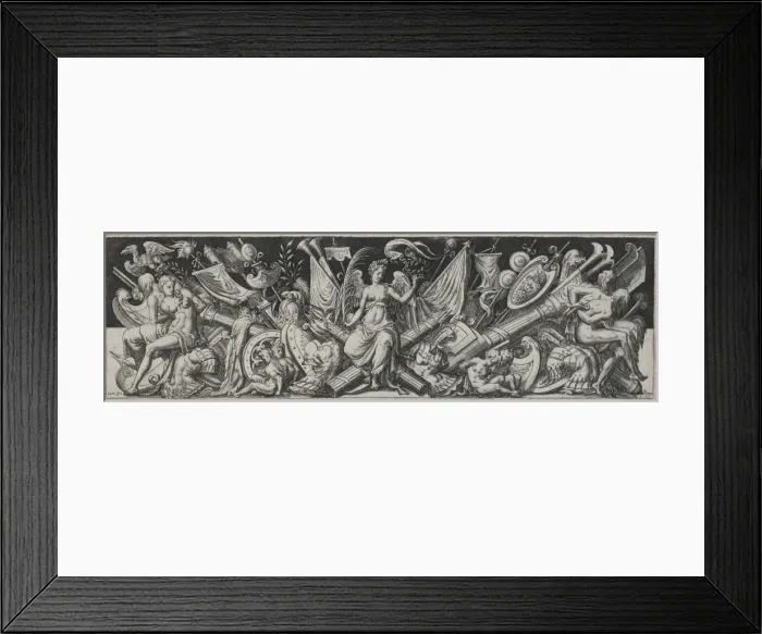 Framed Print : Combats and Triumphs No. 3. Creator: Etienne Delaune (French, 1518 / 19-c. 1583) Framed Print : Combats and Triumphs No. 3. Creator: Etienne Delaune (French, 1518 / 19-c. 1583)