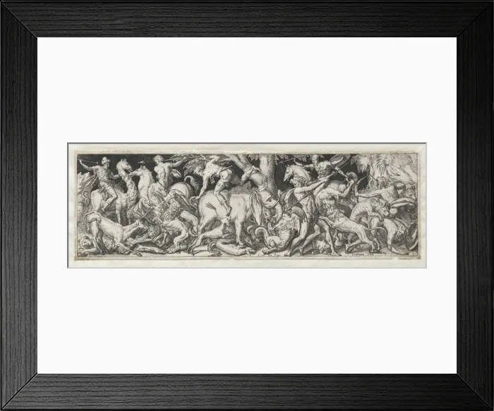 Framed Print : Combats and Triumphs No. 6. Creator: Etienne Delaune (French, 1518 / 19-c. 1583) Framed Print : Combats and Triumphs No. 6. Creator: Etienne Delaune (French, 1518 / 19-c. 1583)