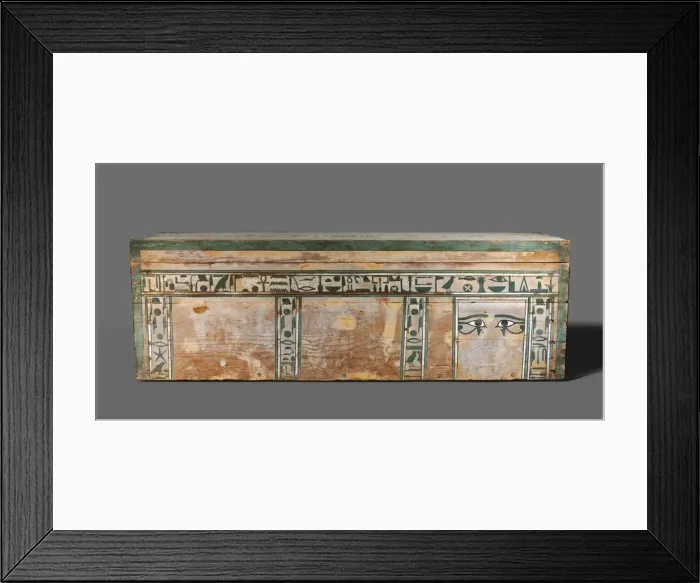 Framed Print : Coffin of Senbi, c. 1918-1859 BC. Creator: Unknown Framed Print : Coffin of Senbi, c. 1918-1859 BC. Creator: Unknown
