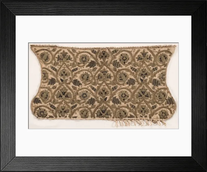 Framed Print : Coif, late 1500s. Creator: Unknown Framed Print : Coif, late 1500s. Creator: Unknown