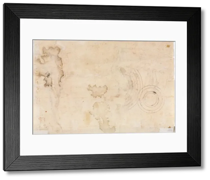 Framed Print : Concentric Circles, c. 1535. Creator: Romanino (Italian, 1484  /  87-1562)
