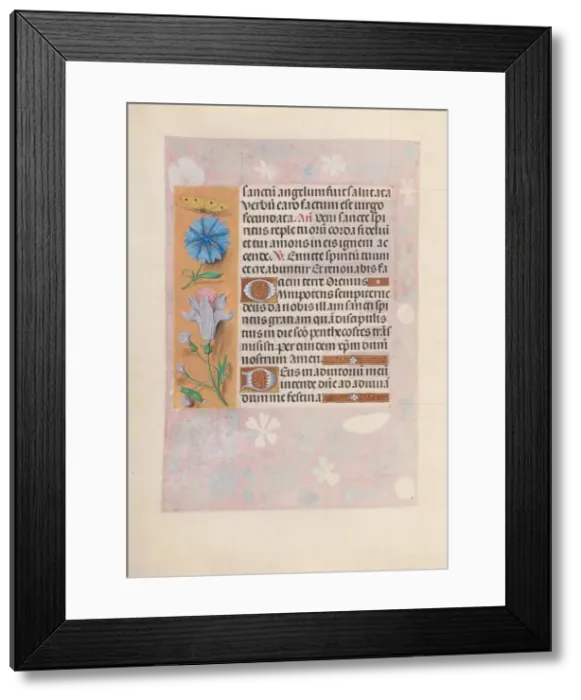 Framed Print : Hours of Queen Isabella the Catholic, Queen of Spain: Fol Framed Print : Hours of Queen Isabella the Catholic, Queen of Spain: Fol