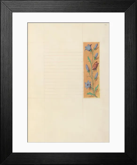Framed Print : Hours of Queen Isabella the Catholic, Queen of Spain: Fol. 276r, c. 1500. Creator Framed Print : Hours of Queen Isabella the Catholic, Queen of Spain: Fol. 276r, c. 1500. Creator
