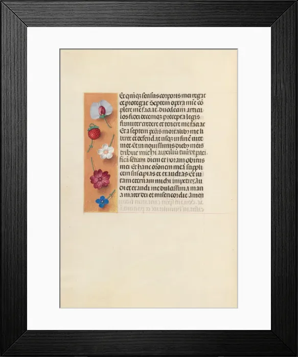 Framed Print : Hours of Queen Isabella the Catholic, Queen of Spain: Fol. 260v, Pieta, c. 1500. Creator Framed Print : Hours of Queen Isabella the Catholic, Queen of Spain: Fol. 260v, Pieta, c. 1500. Creator