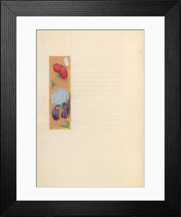 Framed Print : Hours of Queen Isabella the Catholic, Queen of Spain: Fol. 273v, c. 1500. Creator Framed Print : Hours of Queen Isabella the Catholic, Queen of Spain: Fol. 273v, c. 1500. Creator
