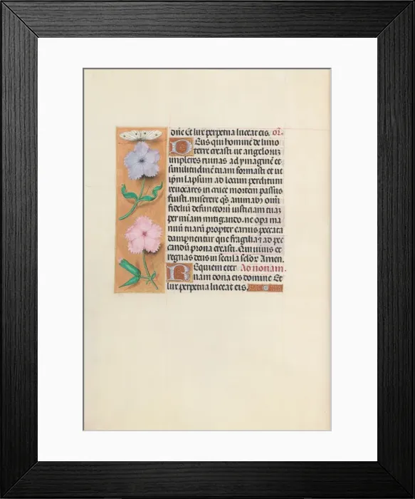 Framed Print : Hours of Queen Isabella the Catholic, Queen of Spain: Fol Framed Print : Hours of Queen Isabella the Catholic, Queen of Spain: Fol