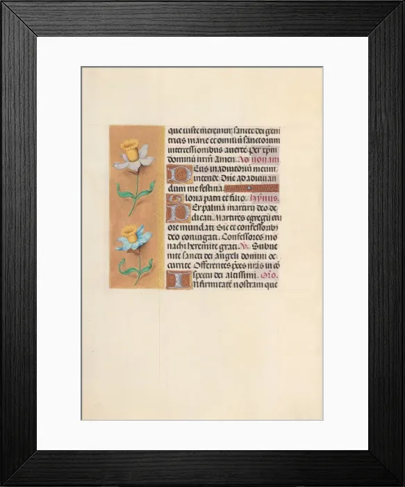 Framed Print : Hours of Queen Isabella the Catholic, Queen of Spain: Fol Framed Print : Hours of Queen Isabella the Catholic, Queen of Spain: Fol