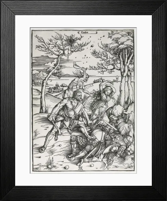 Framed Print : Hercules, c. 1496-1497. Creator: Albrecht Dürer (German, 1471-1528) Framed Print : Hercules, c. 1496-1497. Creator: Albrecht Dürer (German, 1471-1528)
