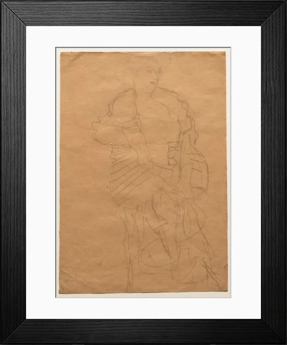 Framed Print : Hermine Gallia, c. 1903. Creator: Gustav Klimt (Austrian, 1862-1918) Framed Print : Hermine Gallia, c. 1903. Creator: Gustav Klimt (Austrian, 1862-1918)