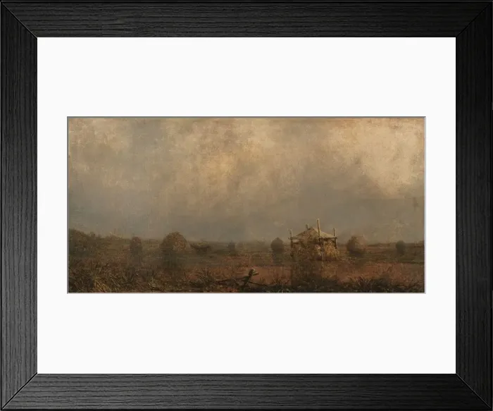 Framed Print : High Tide on the Marshes, 1872. Creator: Martin Johnson Heade (American, 1819-1904) Framed Print : High Tide on the Marshes, 1872. Creator: Martin Johnson Heade (American, 1819-1904)