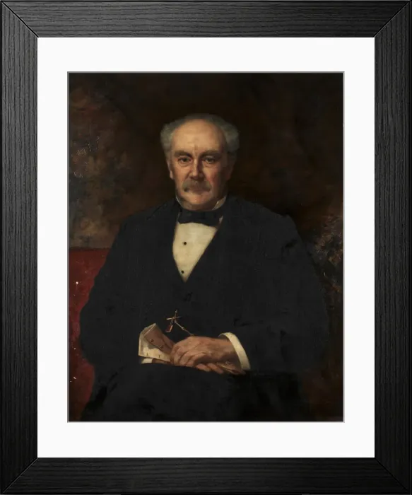 Framed Print : Hinman B. Hurlbut, 1870s. Creator: John Harrison Witt (American, 1840-1901) Framed Print : Hinman B. Hurlbut, 1870s. Creator: John Harrison Witt (American, 1840-1901)