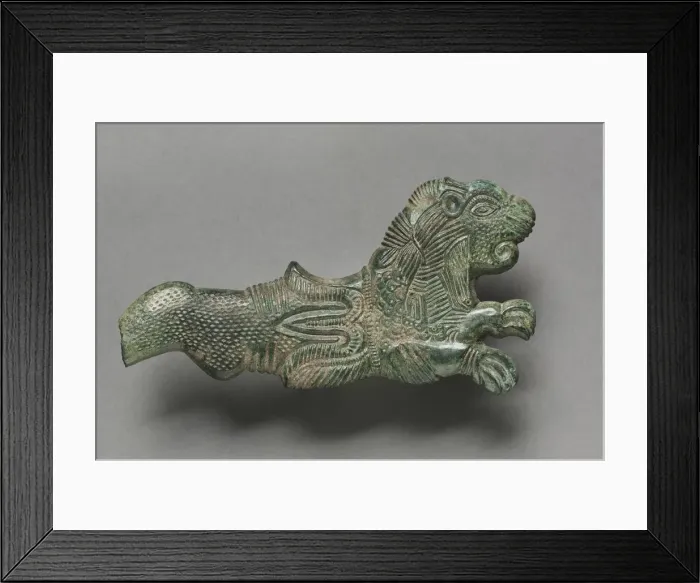 Framed Print : Hippocampus, 400-300 BC. Creator: Unknown Framed Print : Hippocampus, 400-300 BC. Creator: Unknown