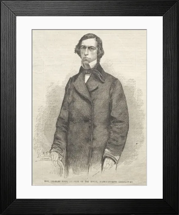 Framed Print : Hon. Charles Hale, Speaker of the House, Massachusetts Legislature, 1859. Creator Framed Print : Hon. Charles Hale, Speaker of the House, Massachusetts Legislature, 1859. Creator