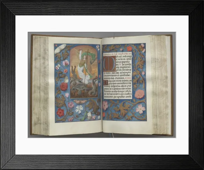 Framed Print : Hours of Queen Isabella the Catholic, Queen of Spain, c Framed Print : Hours of Queen Isabella the Catholic, Queen of Spain, c