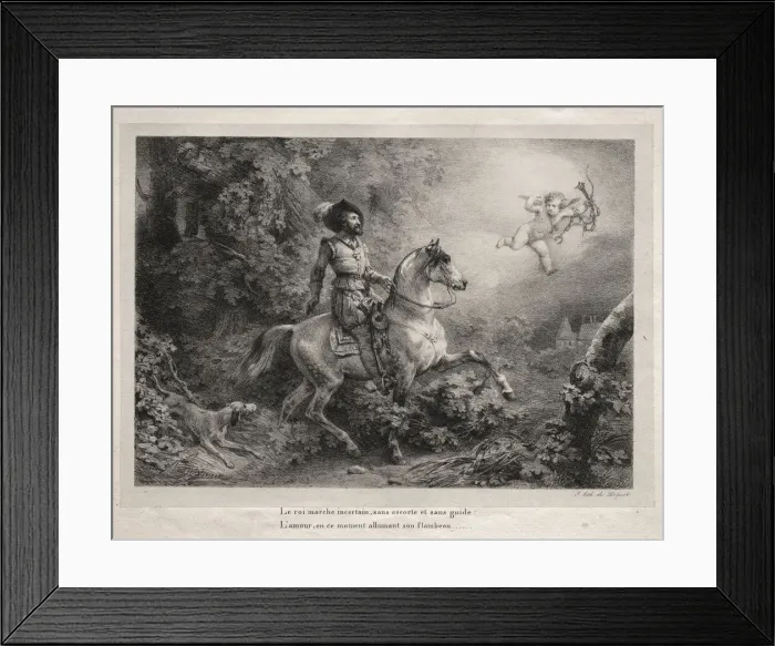 Framed Print : Henry IV, King of France. Creator: Horace Vernet (French, 1789-1863) Framed Print : Henry IV, King of France. Creator: Horace Vernet (French, 1789-1863)