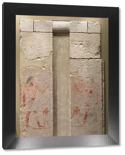 False Door of Nykara, 2408-2341 BC. Creator: Unknown